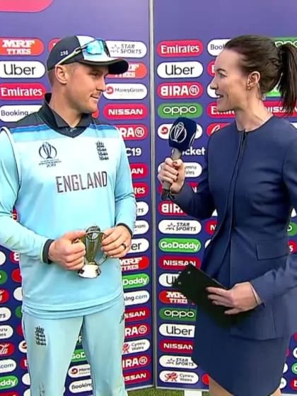 CWC19: ENG v BAN - Player of the Match, Jason Roy