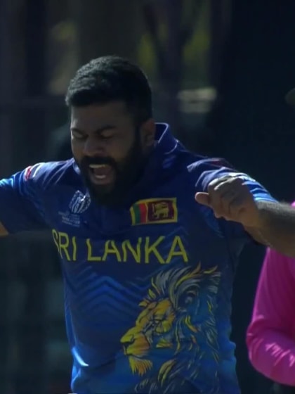 Vikram Singh - Wicket - Sri Lanka vs Netherlands