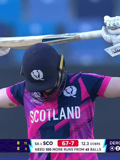 Rachel Slater - Wicket - South Africa vs Scotland