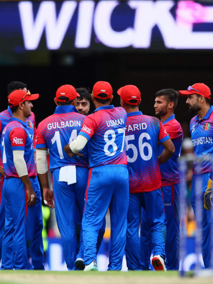 Wicket - Charith Asalanka - Afghanistan v Sri-Lanka ICC T20WC 2022