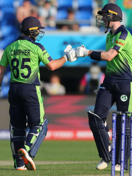 Curtis Campher brings up a crucial half-century for Ireland | T20WC 2022