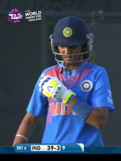 Harmanpreet Kaur Wicket Fall IND V WI Video ICC Womens WT20 2016