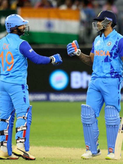 Suryakumar reaches fifty with drive for four for India against South Africa | T20WC 2022