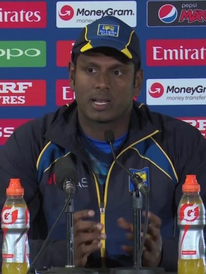 #CT17 SL v PAK - Angelo Mathews Pre-Match Press Conference