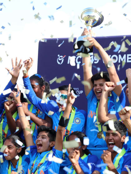 India's moment of glory at the ICC U19 Women's T20 World Cup