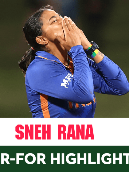 Highlights: Sneh Rana's brilliant 4/30