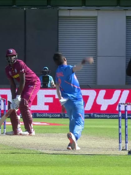 CWC19: WI v IND – Chahal gets rid of Holder