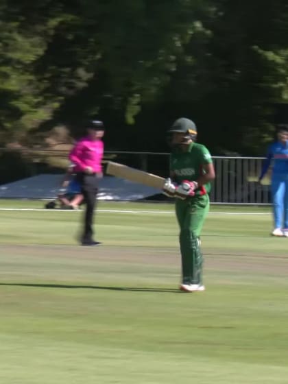 Wicket-Sobhana-Mostary-Bangladesh-Women v India-Women ICC T20WC 2023