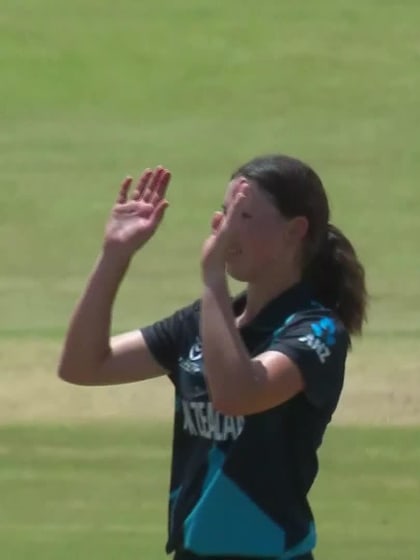 Wicket-Kia-McCartney-New-Zealand-U19s-Women v Ireland-U19s-Women ICC U19W T20WC 2023