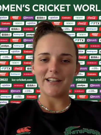 19 March - Auckland - New Zealand player Amelia Kerr pre-match press conference