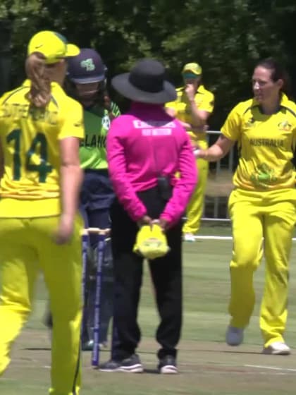 Wicket-Mary-Waldron-Ireland-Women v Australia-Women ICC T20WC 2023