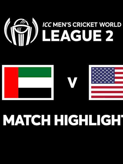 UAE v USA | Match Highlights | CWC League 2