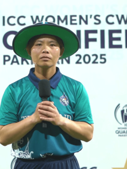 Naruemol Chaiwai Post-Match Interview | WCWCQ 2025 | 19th April 2025
