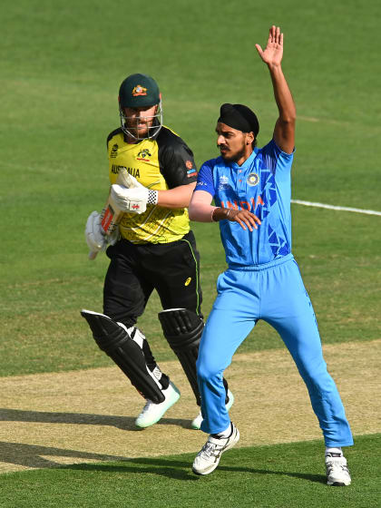 Wicket - Marcus Stoinis - Australia v India ICC T20WC 2022