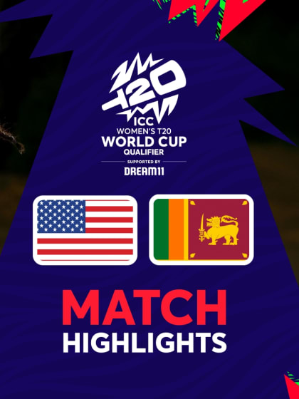 USA v Sri Lanka | Match Highlights | Women’s T20WC Qualifier 2024