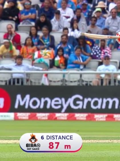 CWC19 SF: IND v NZ – Jadeja smashes an 87 metre six