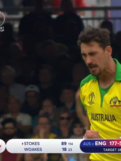 CWC19: ENG v AUS - Starc ends Stokes fightback