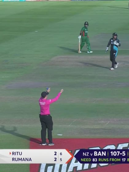 Wicket-Rumana-Ahmed-New-Zealand-Women v Bangladesh ICC T20WC 2023