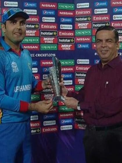 Player of the Match – Mohammad Nabi  – ZIM v AFG