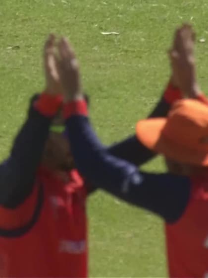 Brandon King - Wicket - West Indies vs Netherlands