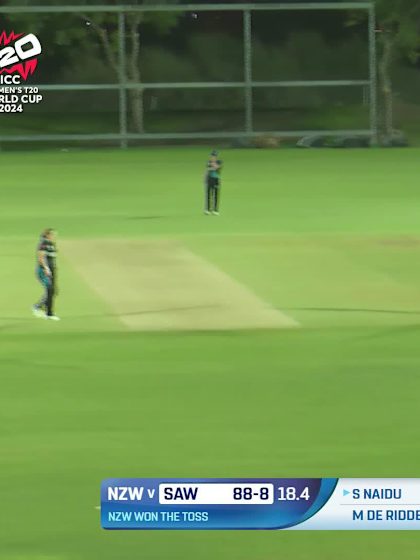 Seshnie Naidu - Wicket - New Zealand Women vs South Africa Women