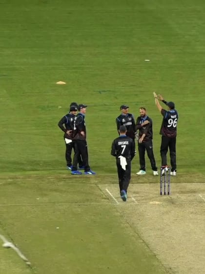 Wicket - Lorcan Tucker - Namibia v Ireland ICC T20WC 2022