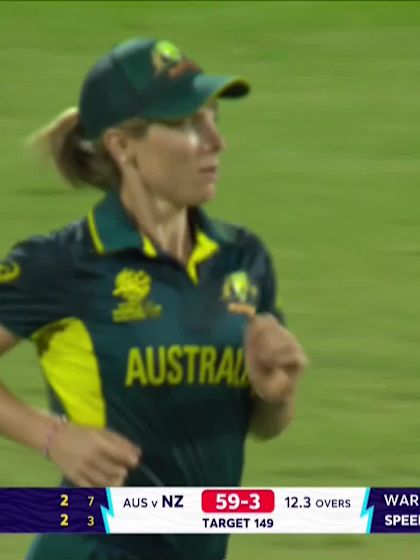 Brooke Halliday - Wicket - Australia vs New Zealand