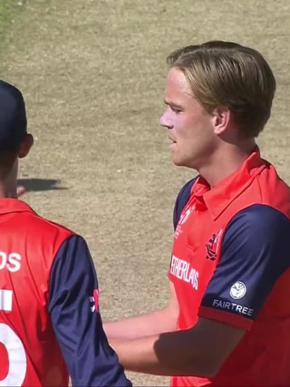 Aaron Jones - Wicket - Netherlands vs USA