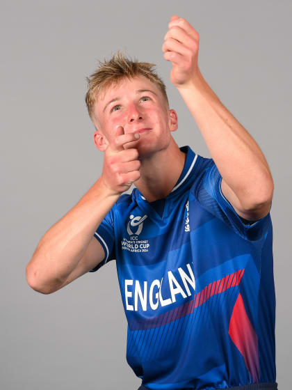 England players ahead of the ICC U19 Men's Cricket World Cup 2024