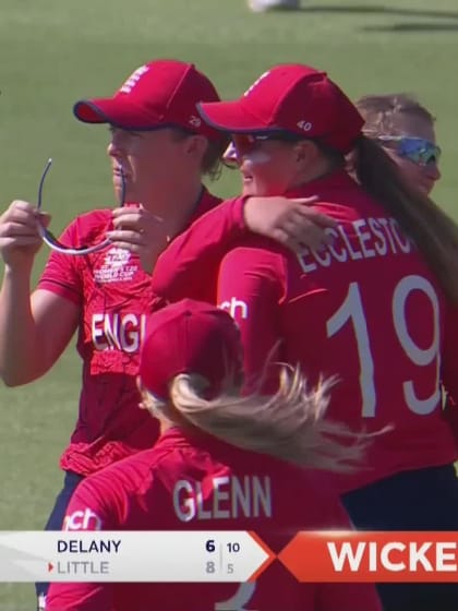 Wicket-Louise-Little-Ireland v England-Women ICC T20WC 2023