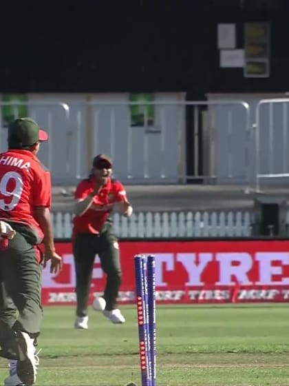 WICKET: Nawaz run out off some brilliant fielding