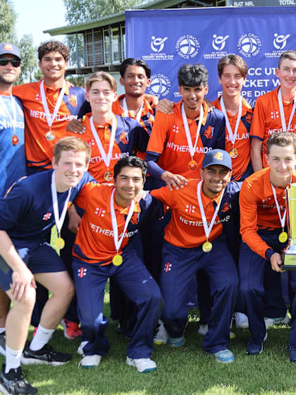 Test 2 - The Netherlands, Sweden and Denmark progress in quest for U19 Men’s Cricket World Cup 2026 berth