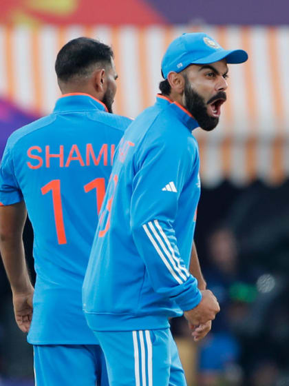 Kohli and Shami star as India beat New Zealand to maintain perfect start