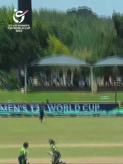 Wicket-Abbi-Harrison-Ireland-U19s-Women v England-U19s-Women ICC U19W T20WC 2023