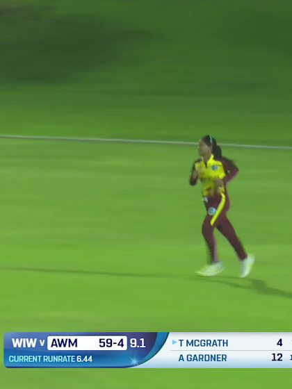 Tahlia Mcgrath - Wicket - West Indies Women vs Australia Women