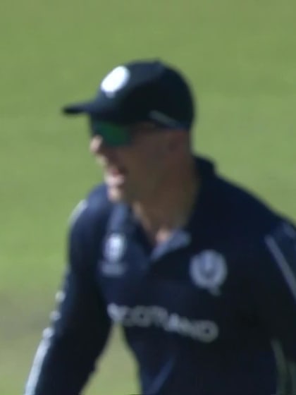Harry Tector - Wicket - Ireland vs Scotland