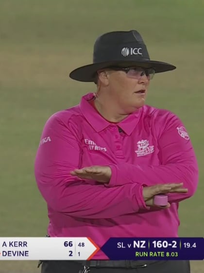 Amelia Kerr - Wicket - New Zealand vs Sri Lanka