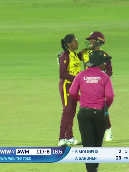 Sophie Molineux - Wicket - West Indies Women vs Australia Women