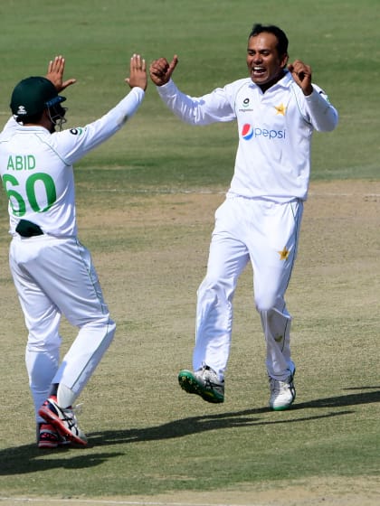Pakistan on the brink of series win after Zimbabwe implode