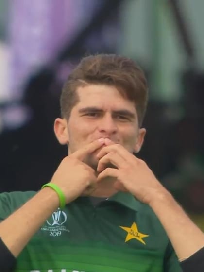 CWC19: PAK v BAN - Shaheen Afridi gets rid of Liton Das with an excellent slower ball