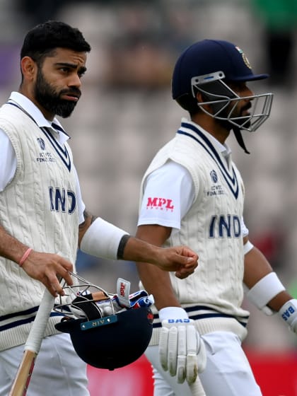 Kohli unbeaten after hard-fought day in Southampton