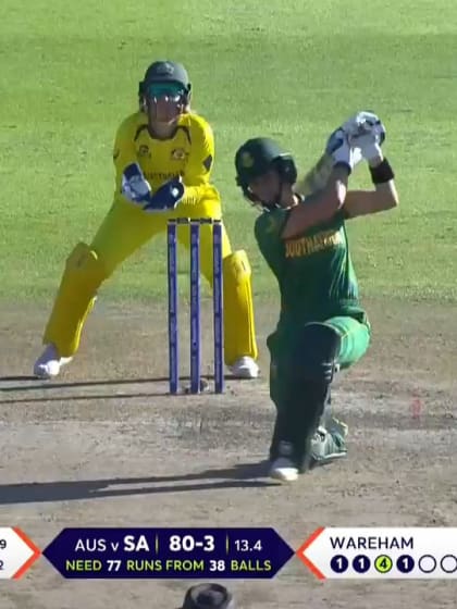 Six - Laura Wolvaardt | AUS v SA | Women's T20WC 2023