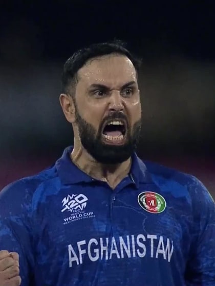 Glenn Phillips - Wicket - New Zealand vs Afghanistan