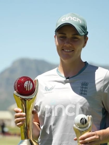 Nat Sciver-Brunt receives ICC Awards | Women's T20WC 2023