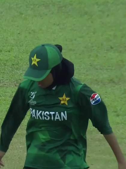 A Walsh with a Batting vs Pakistan Women Under-19