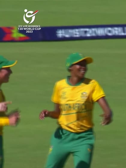 Wicket - Shafali-Verma - South-Africa-U19s-Women v India-U19s-Women ICC U19W T20WC 2023