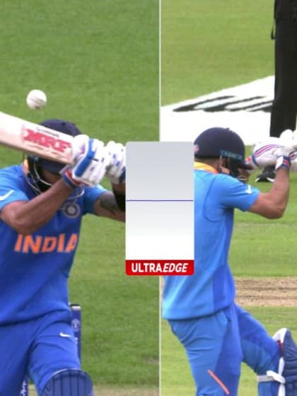 CWC19: IND v PAK - Kohli dismissal Ultra Edge reveals no edge