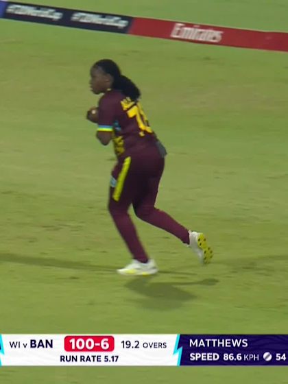 Nigar Sultana - Wicket - Bangladesh vs West Indies