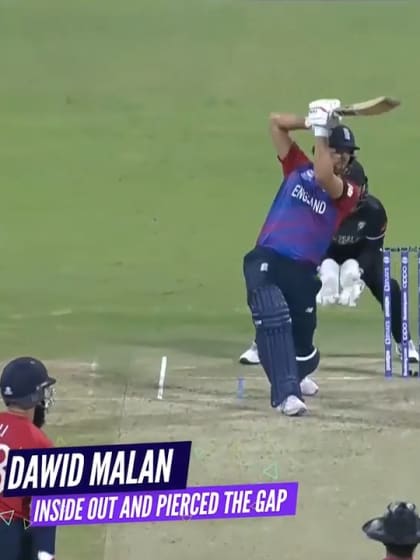 Nissan POTD: Dawid Malan's gorgeous boundary