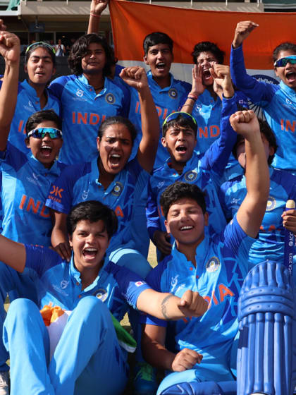 India Crowned Inaugural Champions: The Epic Montage | U19 Women's T20WC